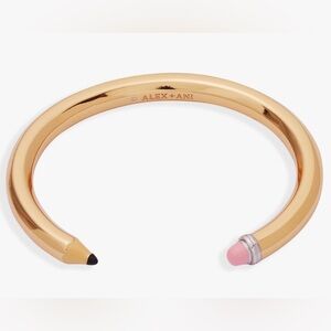 Alex and Ani Gold Pencil-Inspired Bracelet